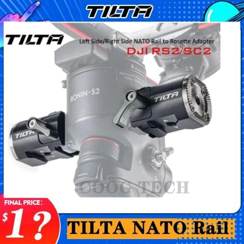 Tilta TGA-NRA Left Side/Right Side NATO Rail to Rosette Adapter Tiltaing