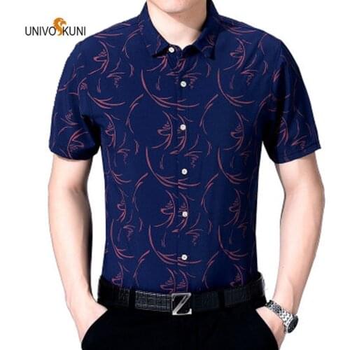 UNIVOS KUNI Men's Short Sleeve Shirts