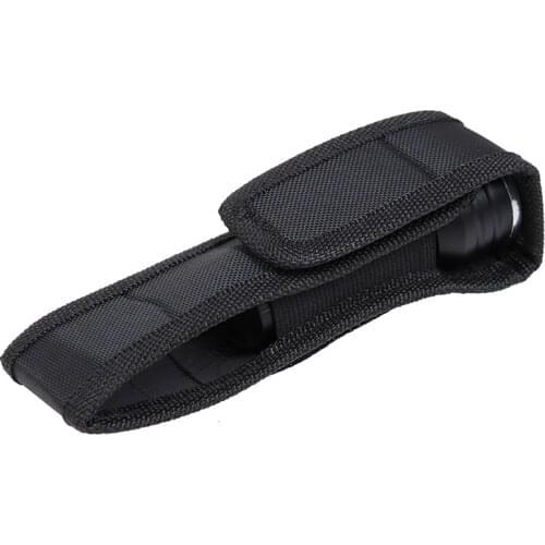 Rotatable Tactical 360 Degrees Flashlight Pouch Torch Holster Case Outdoor Camping Hiking Molle lenser Flashlight Pouch