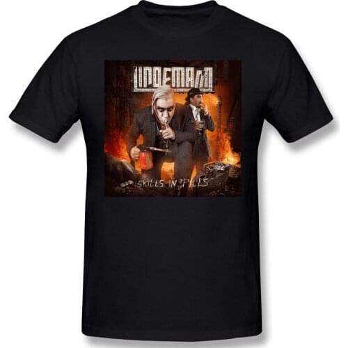 Till And Lindemann On Golden Showers Funny Mens Basic Short Sleeve T-Shirt R320 Tops Tees European Size