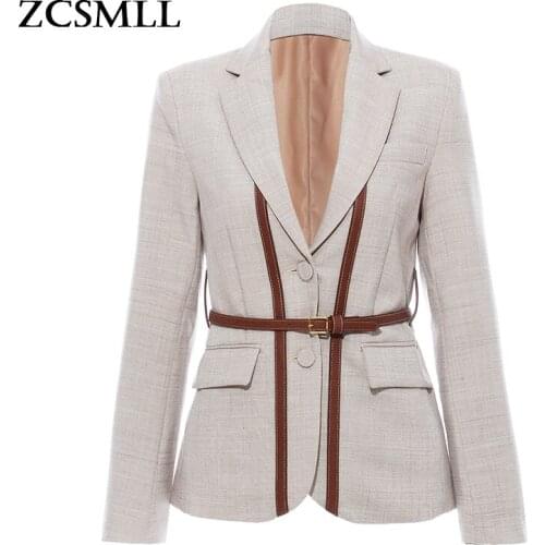 Женские пиджаки с коротким рукавом ZCSMLL China At AliExpress