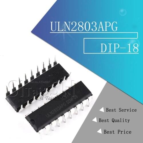 10pcs ULN2803APG ULN2803 ULN2803A ULN2803AP DIP-18 ULN2803AN Darlington Transistors new original