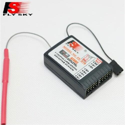 100% Genuine FlySky FS-R9B 2.4G 8CH Receiver RC Digital RX Radio System for FS-TH9X FS-TH9X-B Replacement Multi Axis Helicopter