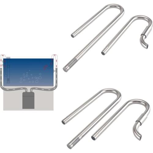 Aquarium Degreasing Film Filter Barrel Inlet / Outlet Pipes Fish Tank Plant Flow Surface Adjustable Oil Film Skimmer 896B