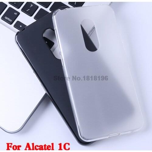 Alcatel 1C 5009D Case Silicone Alcatel 1C Case 5.3 TPU Soft Phone Case For Alcatel 1C 5009D 5009A 5009U 5009 1 C Alcatel1C Case