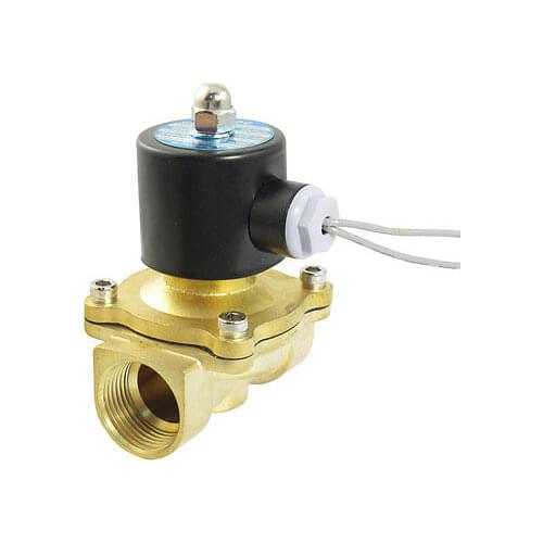 DC 24V 2 Port 2 Way 1"PT Female Thread Pneumatic Electric Solenoid Valve