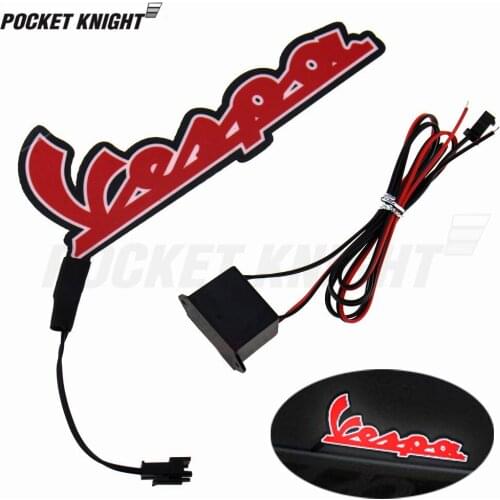 Motorcycle Decorative lamp bar sticker LED EL cold light sticker PIAGGIO for VESPA GTS GTV LX LXV 125,250,300, ie Super