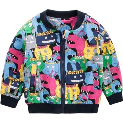 2019 Spring Autumn Kids Jackets Windbreaker Boys Girls Coat Outerwear Baby Girl Clothes Childrens Cartoon Coats Jacket Clothing