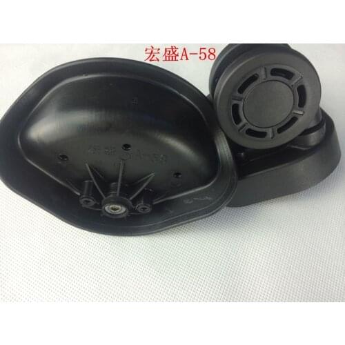 Travel Trolley wheel A-58 repair luggage accessories password lock suitcase box universal wheel replacement repair part