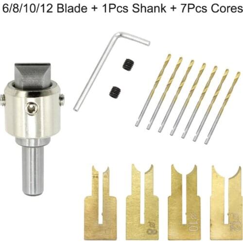 16pcs Carbide Ball Knife Woodworking Cutter Forming Tool Bead Drill Bits 6-12mm 14-25mm 6-25mm Sets DIY Woodworking Tools