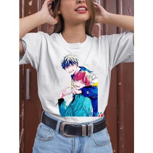 KPOP Japanese Anime GIVEN Printed T Shirt Women Men Picture Letter Printed Graphic Tees Unisex Tops Funny Drawing Book Tshirt