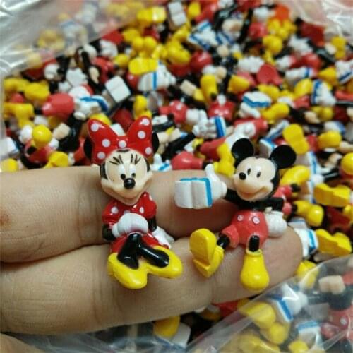 Disney 48piece 3cm couples of mickey mouse and minnie mouse collection figure toys