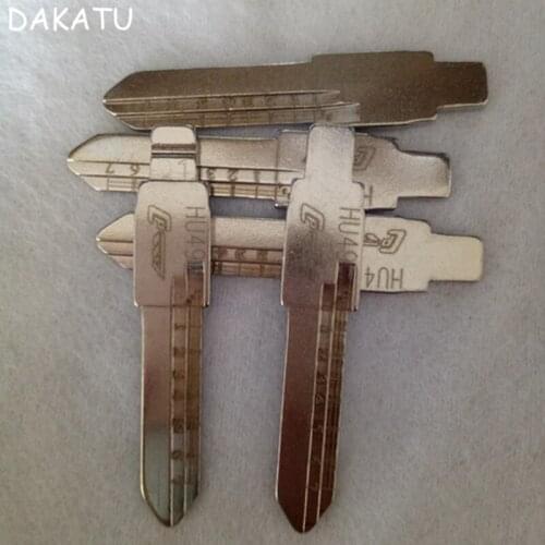 NO.01 HU49 Engraved Line Key for Volkswagen Jetta Santana 2 in 1 scale shearing teeth Key Blade for the shearing