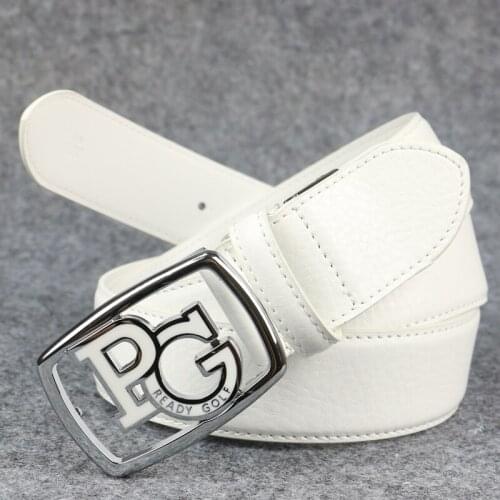 The New Golf Belt Leather Cowhide Business Outdoor Sports Leisure Unisex Can Be Cut High Quality