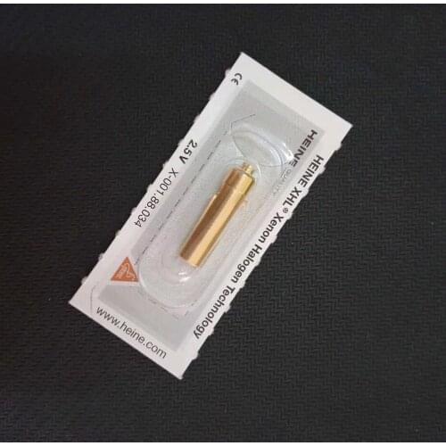 Original Heine 2.5v X-001.88.034 halogen lamp, for Alpha Mini 2000 dermatoscope