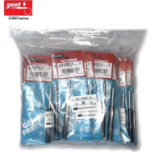 New Original 50PCS RX-80HRT-2B GOOT Soldering Iron Head 50PCS With Free DHL/UPS/FEDEX