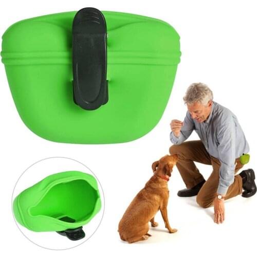 Pet Portable Dog Training Waist Bag Treat Snack Bait Dogs Obedience Agility Outdoor Feed Storage Pouch Food Reward Waist Bags