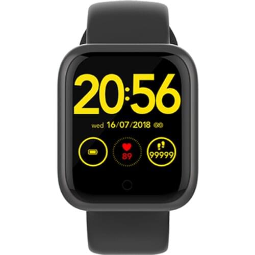 Smart Watch Bluetooth Band with Heart Rate Monitor Blood Pressure IP68 Fitness Tracker Wrisatband Smart Bracelet Color Screen GT