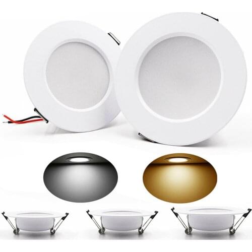 LED Recessed Ceiling Light Panel Downlight Canister Light Spotlight White Lamp 5W 7W 9W 12W 15W AC 220V-240V for Home Office