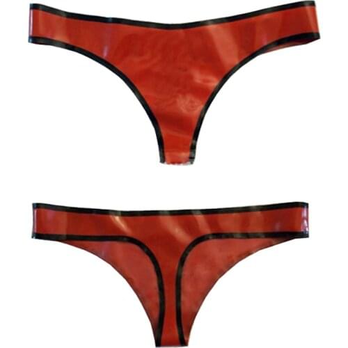 Women Latex Briefs Fetish Rubber Panties Sexy Shorts for Women Customize Service