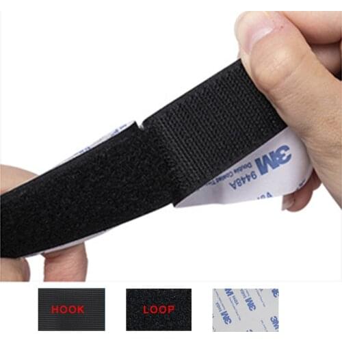 10M Strong Velcros Self Adhesive Fastener Tape Hook and Loop Nylon Sticker Magic Velcros Adhesive with Glue DIY Home Accessior