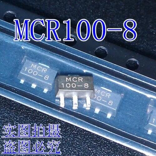 5/PC NEW 100-8 MCR100-8 Patch Sot89 Unidirectional Silicon Controlled Rectifier 1a600v