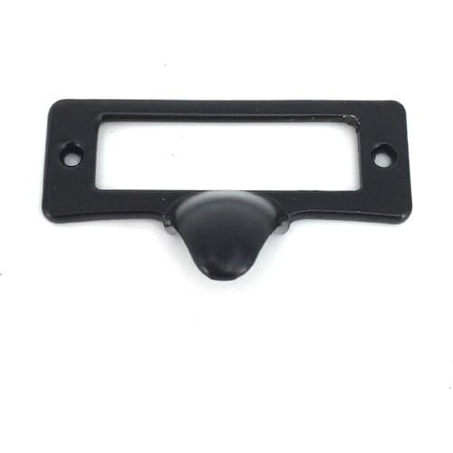 6PCS Office Library File Drawer 54mmx 31mm Name Card Handle Cabinet Frame Handle Label Holder Antique Drawer Label Pull