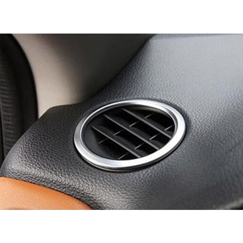 ABS Chrome For Honda HRV HR-V VEZEL Car Front Small Air Outlet Decoration Cover Trim Styling Accessories