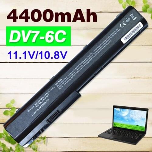 Laptop Battery for HP Pavilion dv7 dv7t dv7/CT dv7z dv8 dv8t dv7-1000 HDX18 HDX18t HSTNN-IB75 HSTNN-OB75 HSTNN-XB75 KS525AA