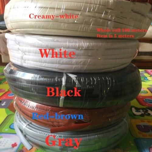 5 meter openwork tape for furniture edges, tochtstrip tape applicable to board edge bands of 3/12/16/18mm acoustic sponge epdm u