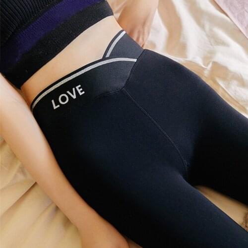 Plus Velvet Thickening Womens Stockings High Waist Cashmere Vertical Striped Long Pants Sexy Women Tights Leg Warters