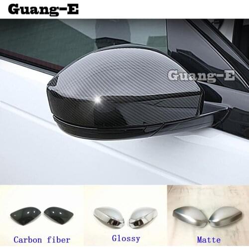 For Jaguar F-PACE F Pace 2016 2017 2018 2019 2020 Car Styling Decoration Stick Rear View Rearview Side Glass Mirror Trim Frame