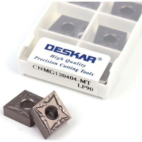 CNMG120404-MT LF90 CNMG120404-TC LF90 CNC Lathe External Turning Tools Blades Cermet Cutting Inserts for Machine tool processing