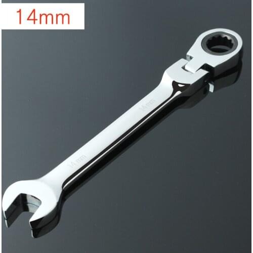 14mm END Head Ratchet Wrench Torque Wrench Spanner Socket Spanners set Woodworking Carpenter Power Hand Tools for Car Nut Tool