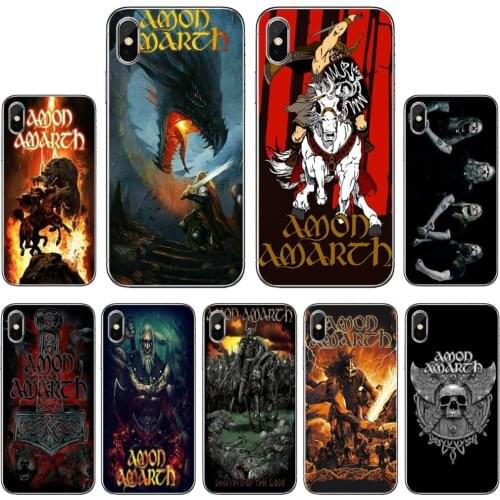 Housing Amon-Amarth-Fire-Bird-Rock-Band For Xiaomi mi Redmi Note 3 4 4X 5 6 7 8 8t 9 9s 9t 10 pro lite