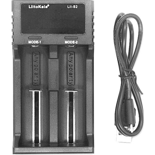 Liitokala Lii-S1 S2 S4 18650 LCD Display Charger 26650 21700 4 Slots NiMH li-ion Battery Smart Universal Battery Charger