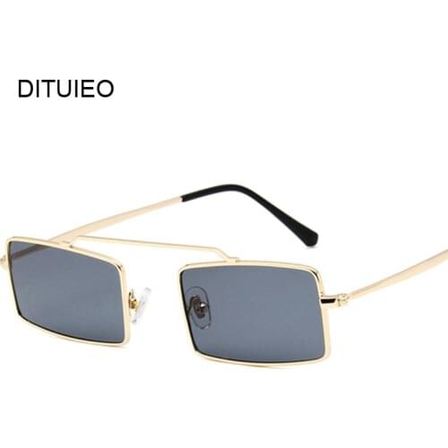 Metal Sunglasses Men Women Retro Oversized Square Sun Glasses Female Male Yellow Pink Lens Glasses Big Frame Shades Eyeglass