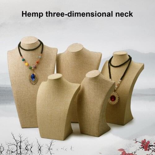 Minimalistic Functional Watch Neck Jewelry Display Stand Delicate Mannequin Jewelry Rack Wide Application for Earring