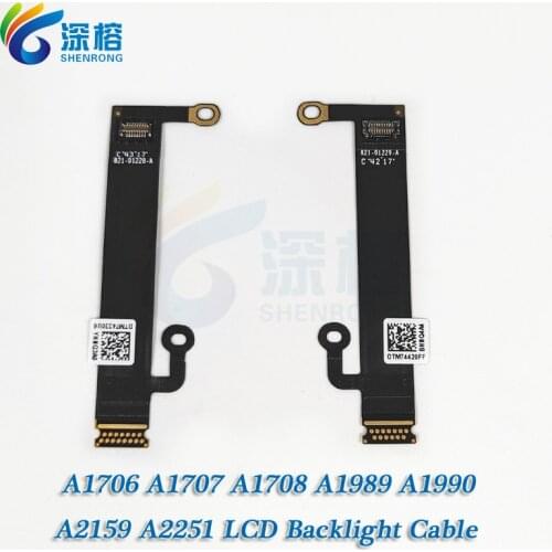 New A1706 A1708 A1707 LCD Display Front Camera Backlight Cable For Macbook Pro 13" 15" A1989 A1990 821-01228-A / 821-01229-A