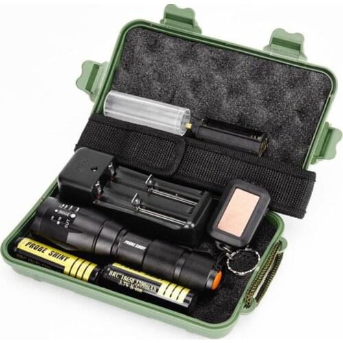 Hunting Laser LED Flashlight Tactical Flash light 10000 Lumens T6/L2//V6 Zoomable 5 Modes Lanterna LED Torch Flashlights