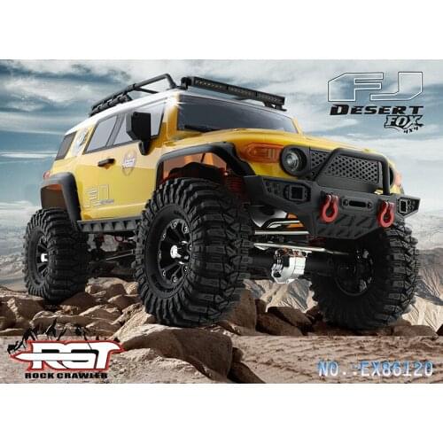 RGT 1/10 FJ Cool Road Ze EX86120 4WD RC car remote control electric climbing car off-road vehicle four-wheel drive toy car cars