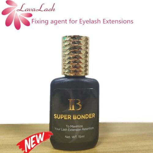 15ml IB SUPER BONDER fixing agent for Eyelash Extensions Primer Cure adhesive bonding Eyelash grafting transparent curing liquid