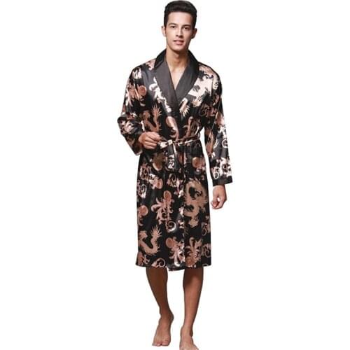 Tony & Candice Men's Bathrobes