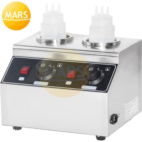 Squeeze Bottle Warmer Chocolate Melting Machine Electric Hot Cheese Chocolate Soy Sauce Filling Spread Jams Warmer Dispenser