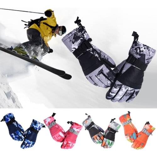Waterproof Winter Warm Gloves Men Women Ski Gloves Snowboard Gloves Cycling Touch Screen Skiing Snow Gloves for Kids Children