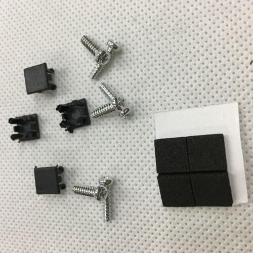 10pcs Rubber Plug Screw Hole Pad Dust plug Plastic Pad For PS2 70000 Console