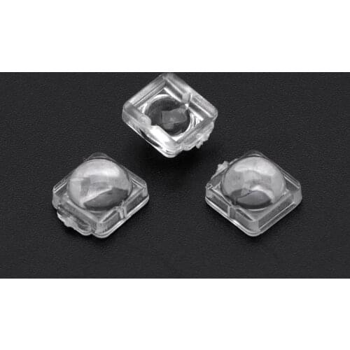 100PCS Lens for 5050 LED WS2812 APA102 WS2811 SK6812 30 60 140 Degree Angle Lens