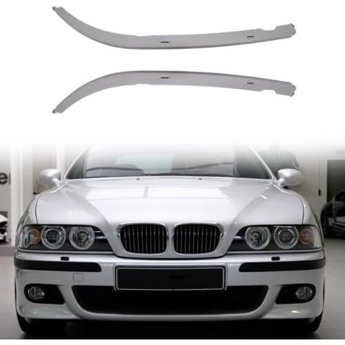 AU05 -Car Front Side Headlight Lower Moulding Trim 51138168809 51138168810 For-BMW 5 Series E39 525I 528I 530I 540I M5