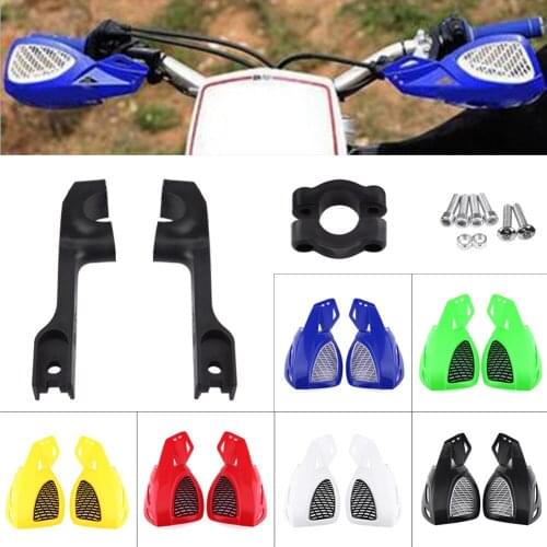 Car-Styling Universal 7/8" Dirt Bike Scooter ATV Motorcycle Brush Bar Hand Guards Handguard White/Yellow/Red/Green/Blue/Black