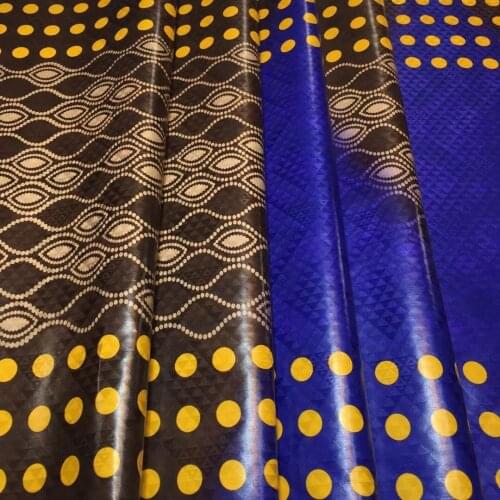 Bazin Riche Fabrics 2021 New Jacquard Fabric Glitter Atiku Fabric For Men Bazin Riche Fabric Sewing Material 5 Yards